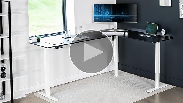 Amazon.com: VIVO Electric Corner 84 x 63 inch L-Shaped